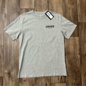 Converse Cotton Men's Gray Retro T-Shirt Size M